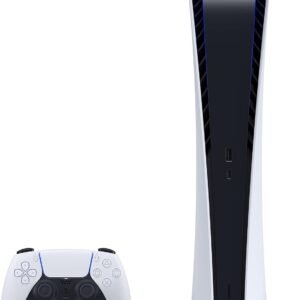 Sony PlayStation 5 PS5 Disc Version Gaming Console, 4K Blu-ray Player, 16GB GDDR6 Memory, Ultra-High Speed 825GB SSD, WiFi 6, Bluetooth 5.1, 120Hz 8K Output