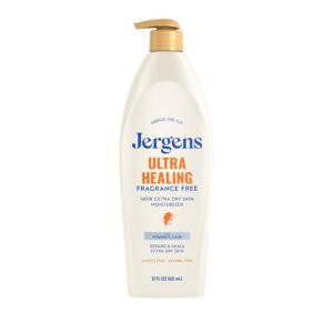 Jergens Ultra Healing Fragrance Free Lotion For Extremely Dry Skin, 21 oz