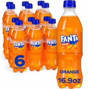 Fanta Orange Soda | Soft Drink | 16.9 fl oz | 12 Pack