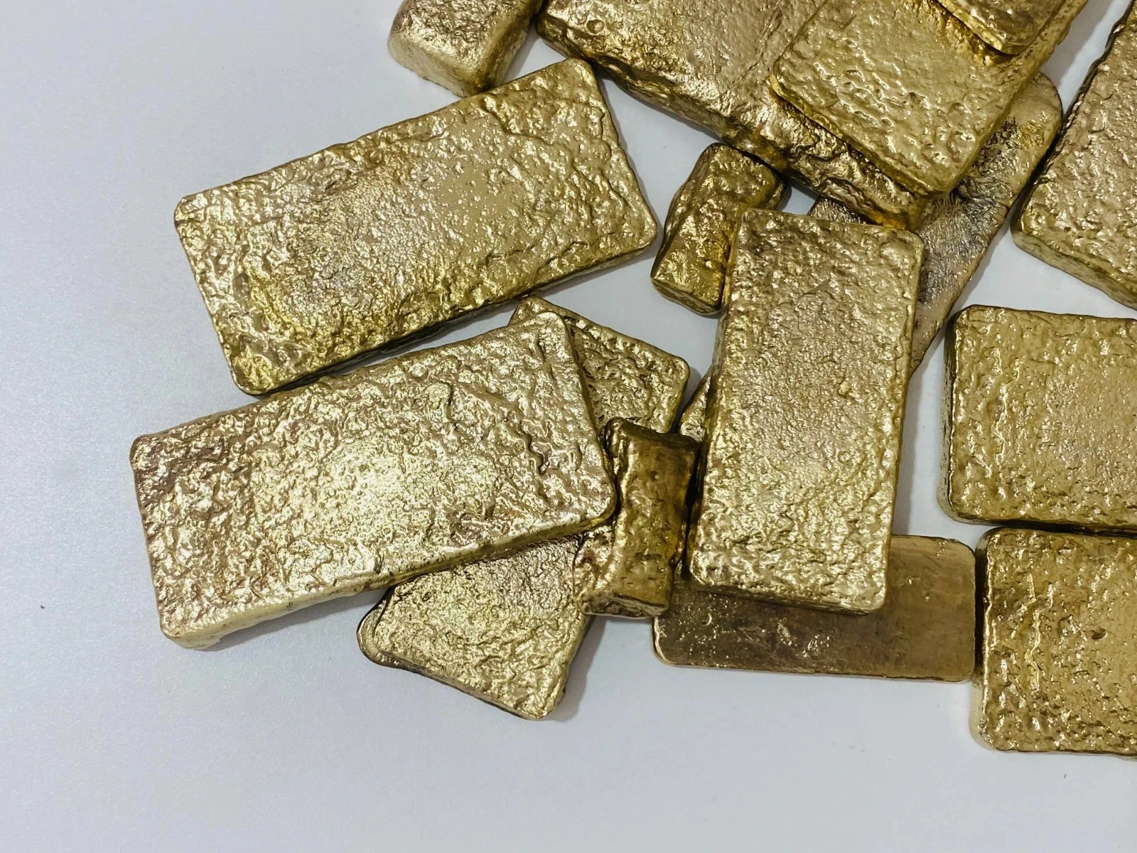 1955 Grams Scrap Gold Bar Gold Recovery Melted Different Computer Bullion Pins - Image 4