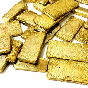 1955 Grams Scrap Gold Bar Gold Recovery Melted Different Computer Bullion Pins